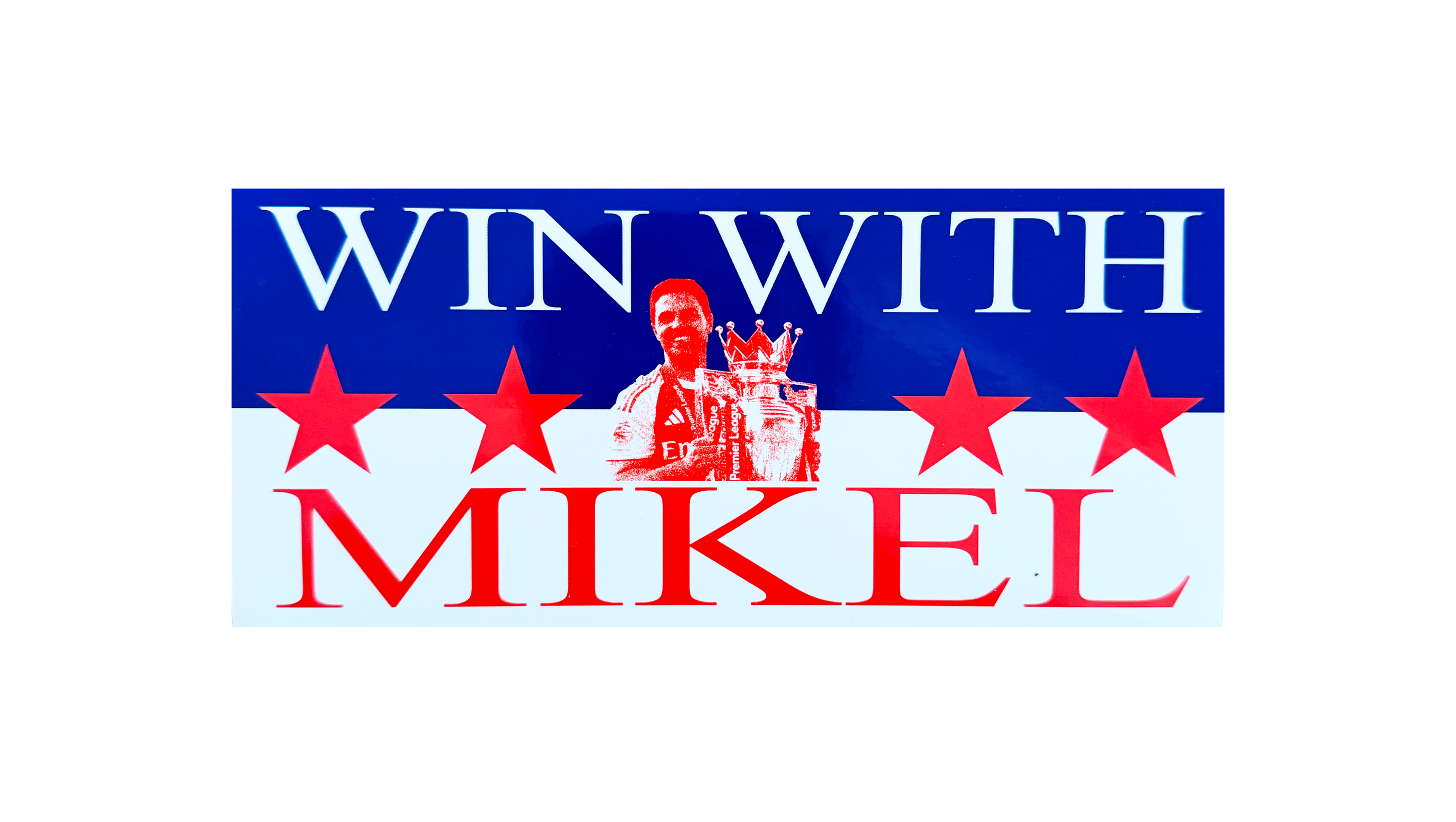Mikel4President Bumper Sticker